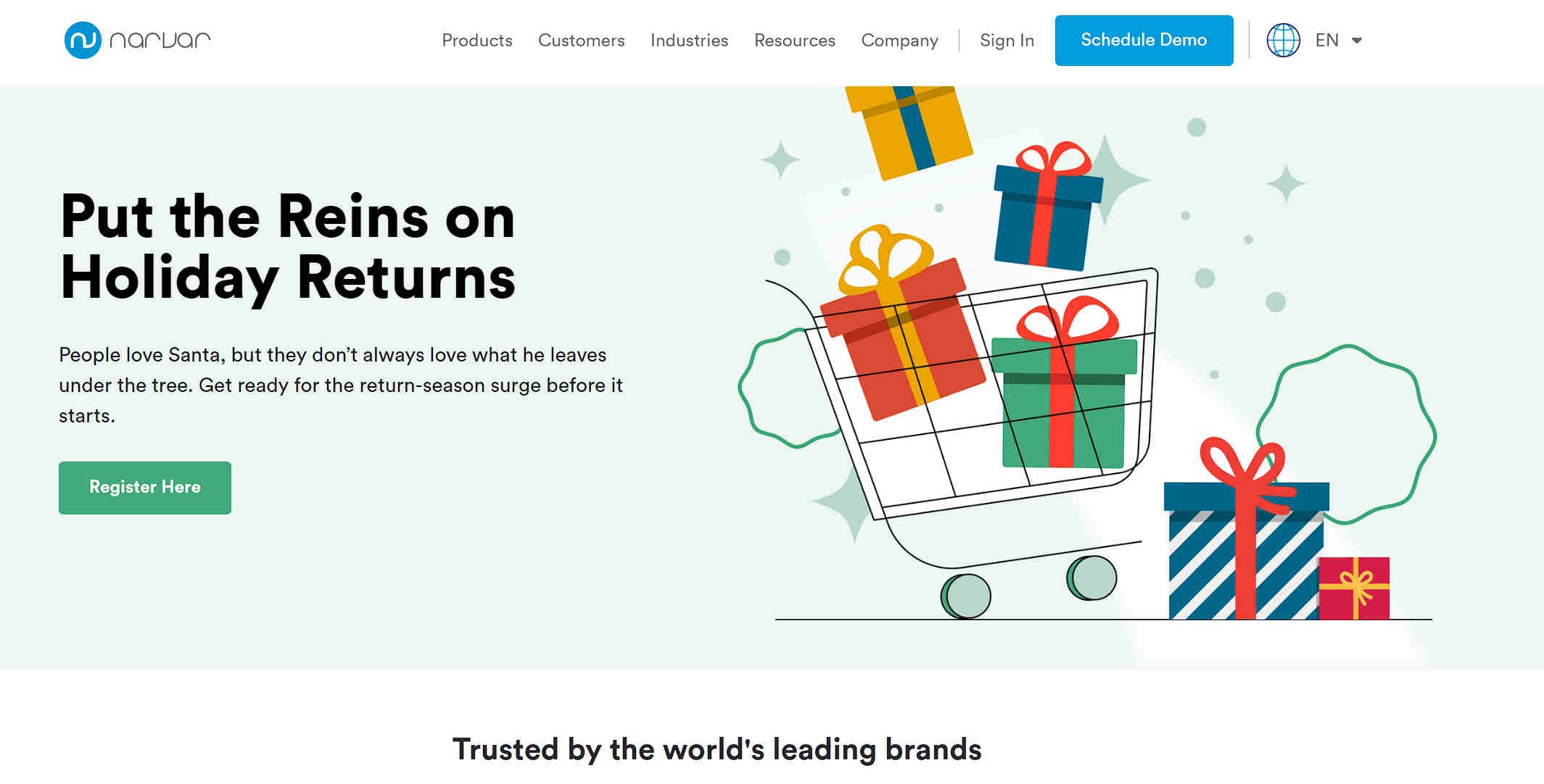 Narvar Website Localization